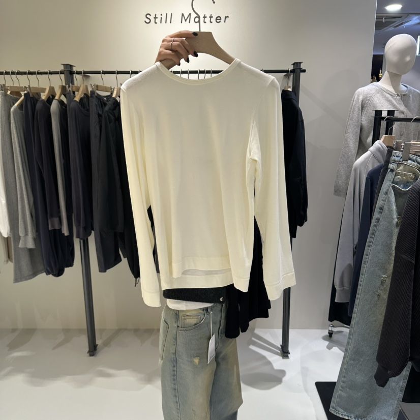 STILL MATTER東大門直郵女士新品真品熱賣休閑時尚長袖T恤Still Matter長袖T恤