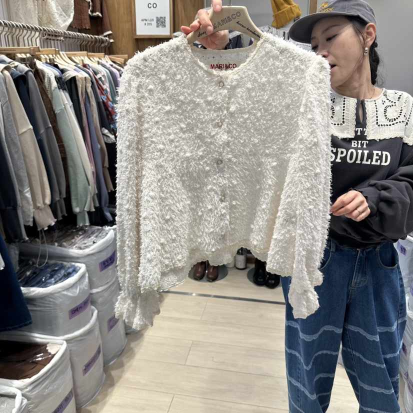 MARI CO東大門直郵女士新品推薦休閑熱賣襯衫蕾絲衫開衫MARI CO襯衫/蕾絲衫
