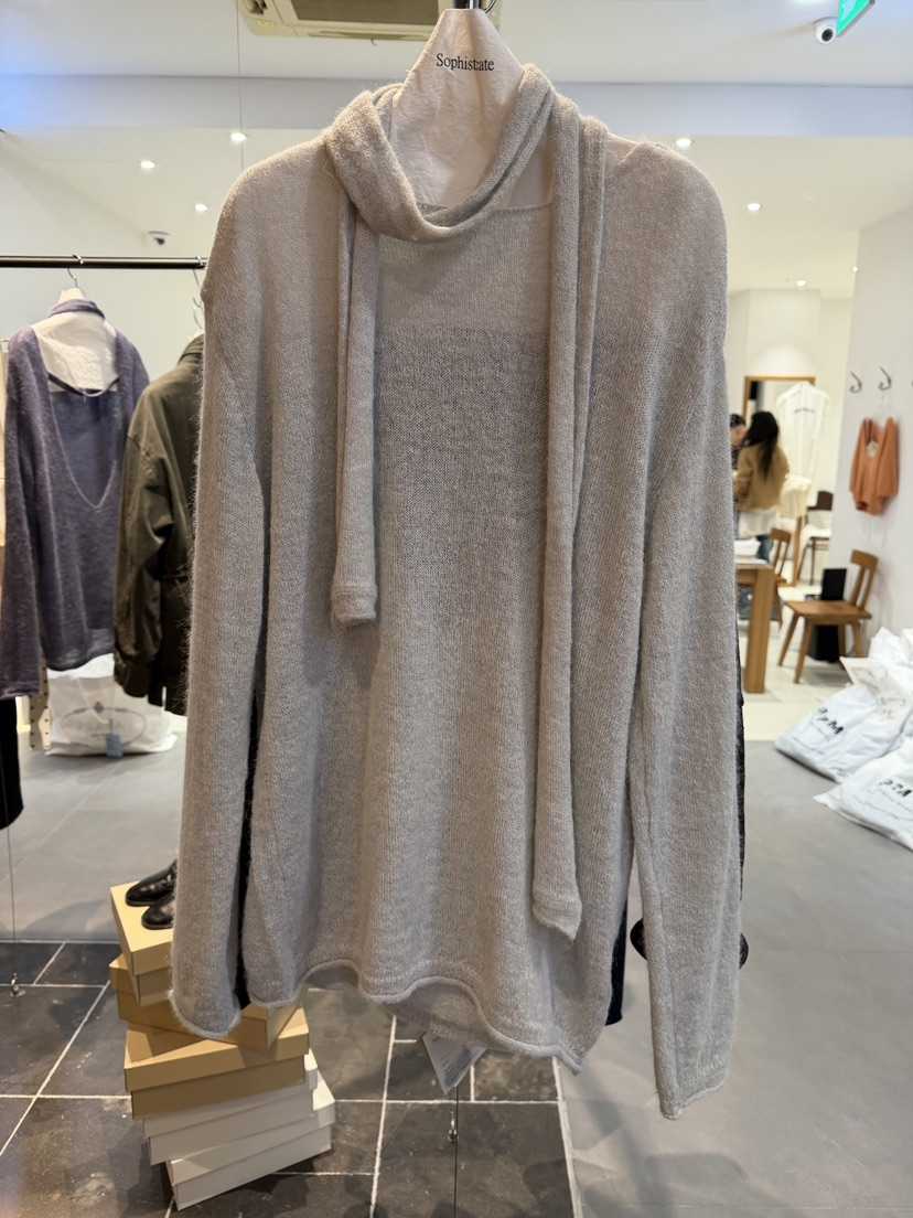 SOPHISTICATE東大門實拍女裝新品時尚推薦針織衫含圍巾羊駝SOPHISTICATE針織衫