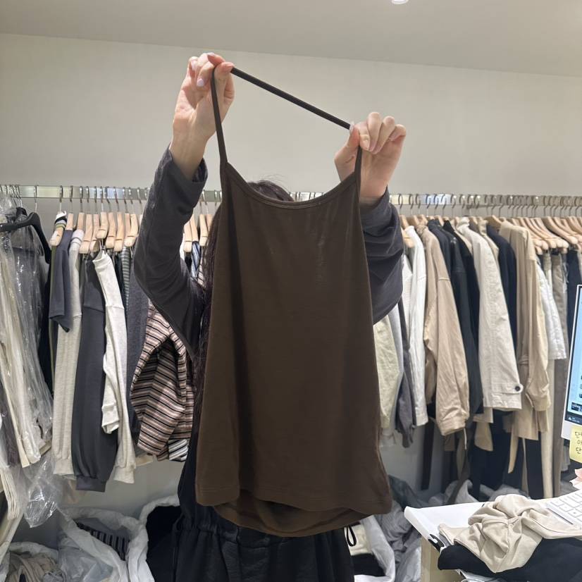 TIZZI東大門實拍女士新品人氣時尚休閑推薦真品熱賣吊帶背心TIZZI吊帶/背心
