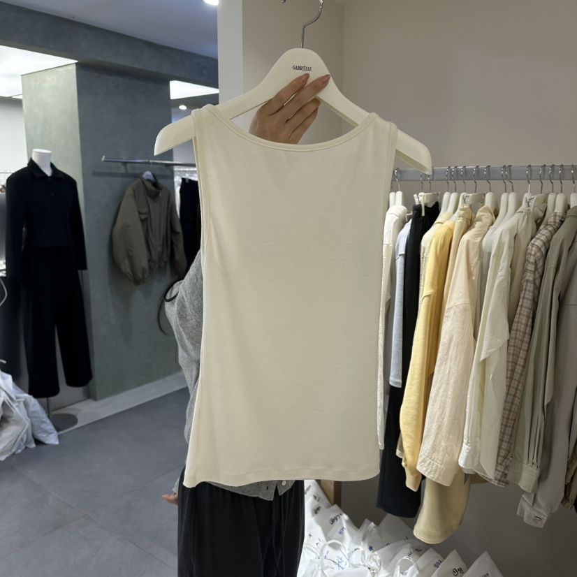 GABRIELLE東大門直郵女士新品推薦熱賣真品吊帶背心船領無袖GABRIELLE吊帶/背心
