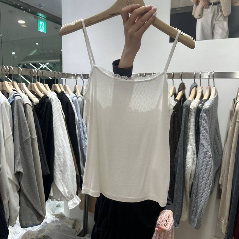 TIZZI東大門代購女士新款人氣推薦時尚真品熱賣休閑吊帶背心TIZZI吊帶/背心