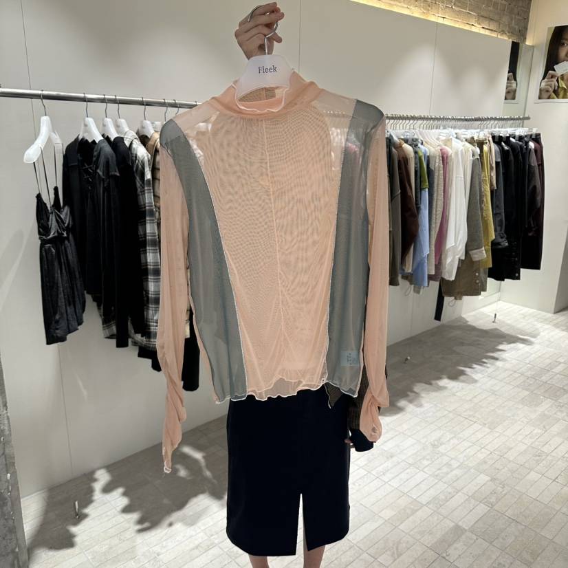 FLEEK韓國直郵女士新品時尚休閑熱賣人氣真品推薦長袖T恤Fleek長袖T恤