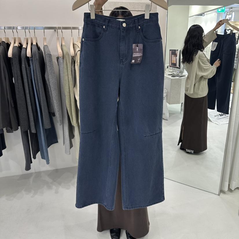 ONESTASTE東大門代購女士新款時尚熱賣休閑休閑褲水洗牛仔布ONESTASTE休閑褲