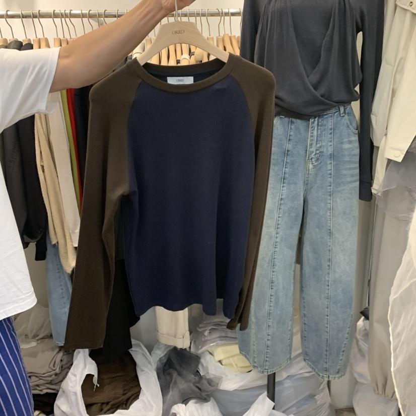 ORRD東大門直郵女裝新品真品人氣休閑時尚熱賣推薦長袖T恤ORRD長袖T恤