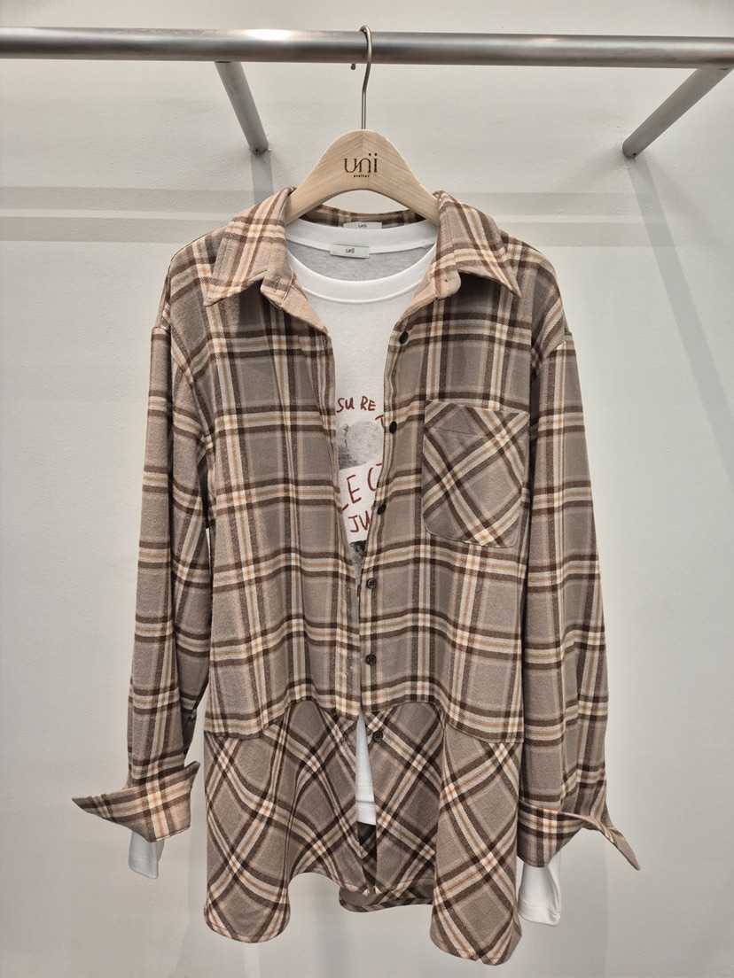 UNii東大門實拍女裝新品休閑推薦真品襯衫蕾絲衫不含內搭UNii襯衫/蕾絲衫