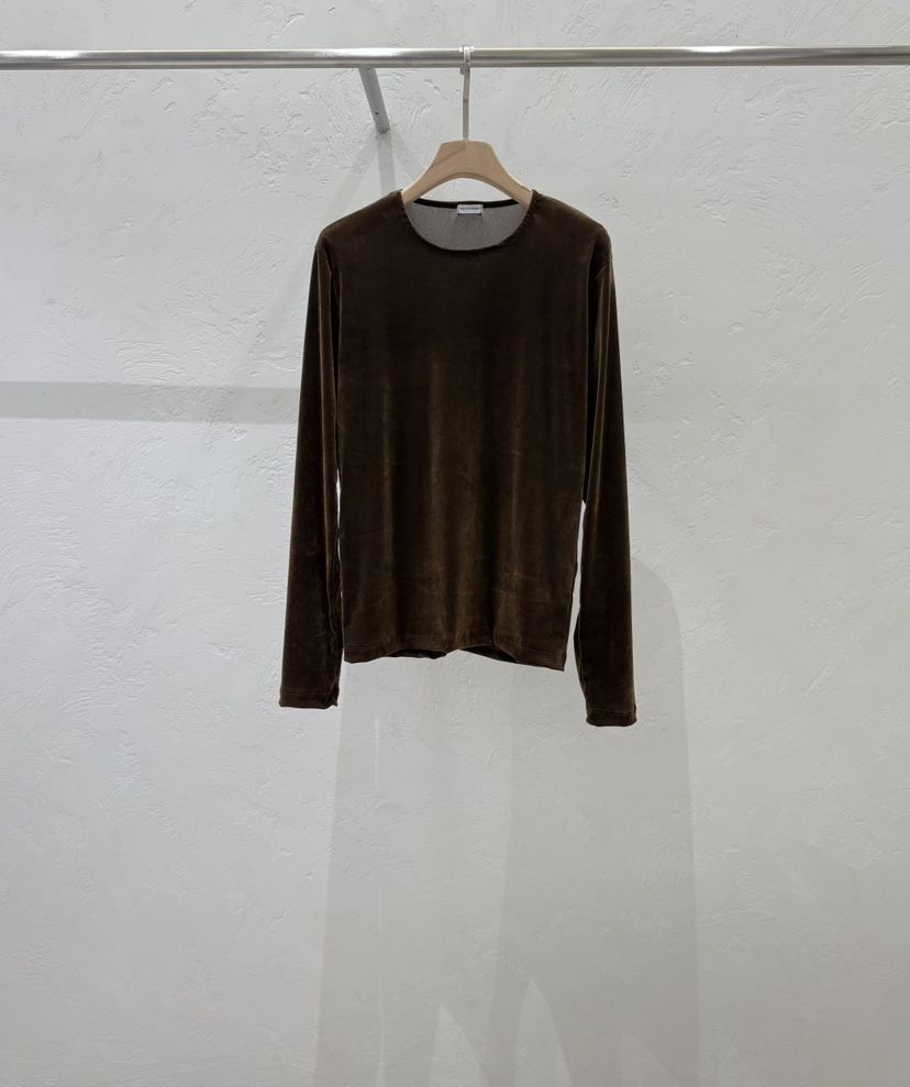 ABLERING韓國代購女裝新品休閑推薦人氣時尚長袖T恤天鵝絨ABLE STANDARD/ABLERING長袖T恤
