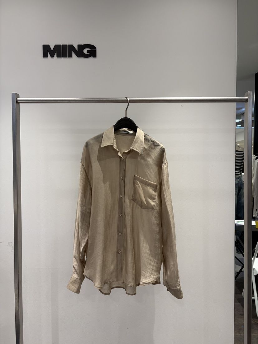 MING/MENG東大門實拍女士新款人氣休閑真品襯衫蕾絲衫透視MING/MENG襯衫/蕾絲衫
