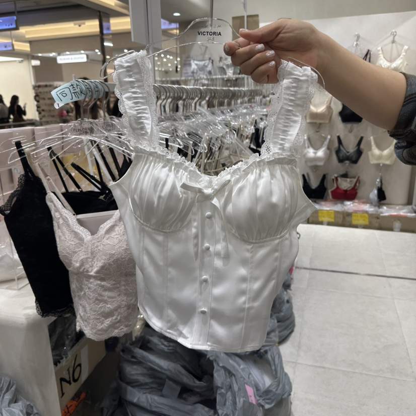 FLORAL-P東大門實拍女裝新款推薦真品人氣時尚休閑吊帶背心floral吊帶/背心