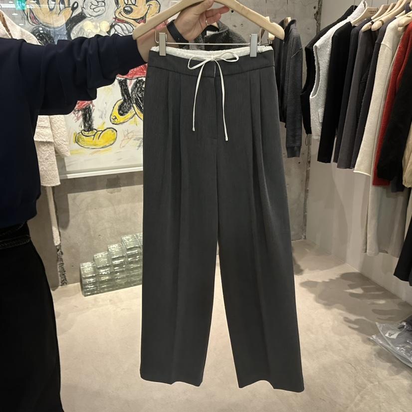 LAMAGIEPIE/LAMAGIE GREY韓國直郵女裝新品熱賣人氣休閑褲LAMAGIEPIE/LAMAGIE GREY休閑褲