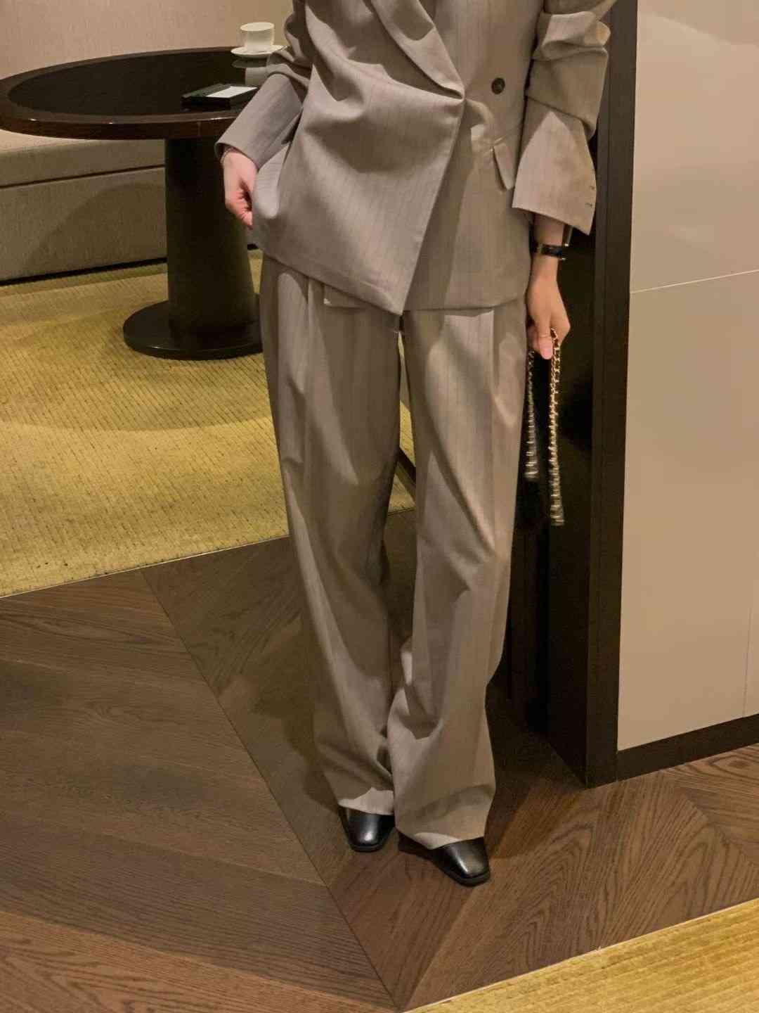 OSRO東大門直郵女裝新款真品時尚人氣休閑休閑褲不含腰帶OSRO休閑褲