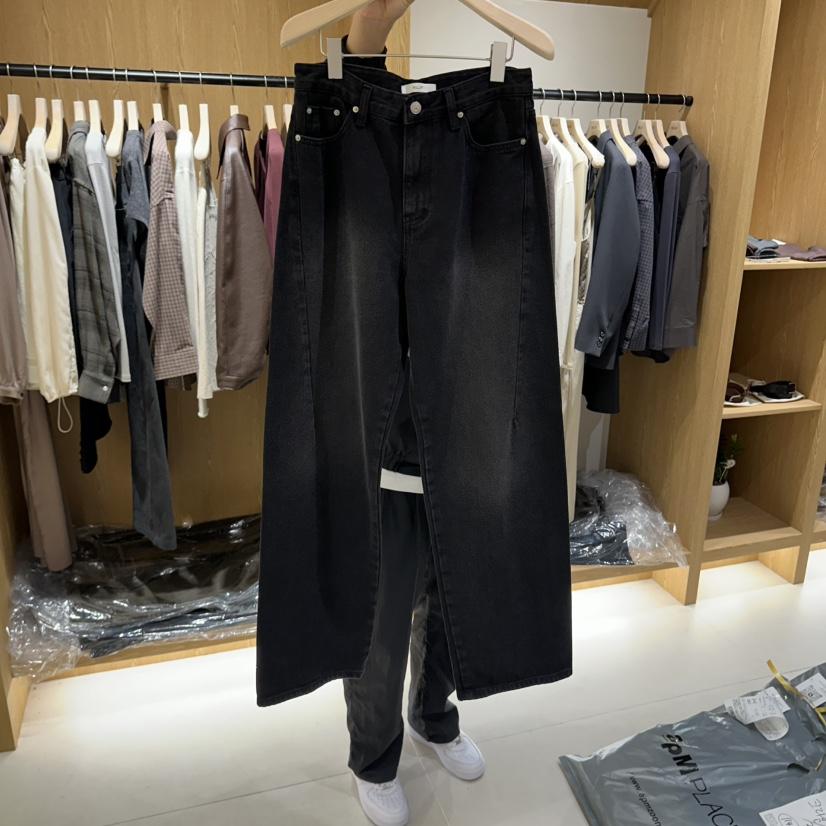 MILLIF東大門實拍女裝新品人氣真品熱賣休閑推薦時尚牛仔褲MILLIF牛仔褲