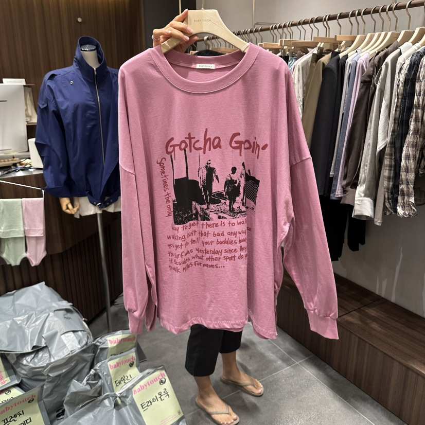 BABYTOUCH韓國直郵女裝新品真品休閑推薦人氣熱賣時尚衛衣BABYTOUCH衛衣