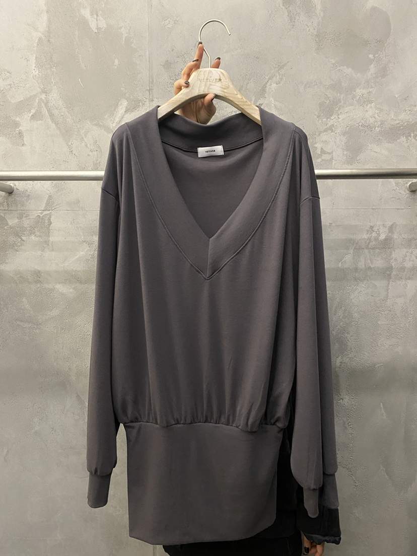 THE VETIVER-A東大門直郵女士新品熱賣真品推薦連衣裙V領VETIVER連衣裙