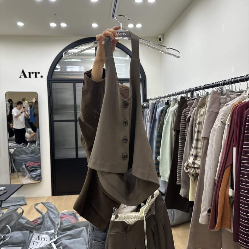 ARR韓國代購女士新品熱賣人氣休閑真品時尚推薦吊帶背心ARR吊帶/背心