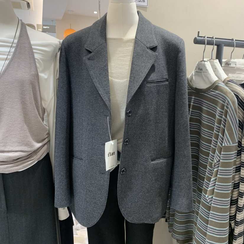 FLAT韓國直郵女士新品推薦人氣時尚真品熱賣休閑西裝西服flat西裝/西服