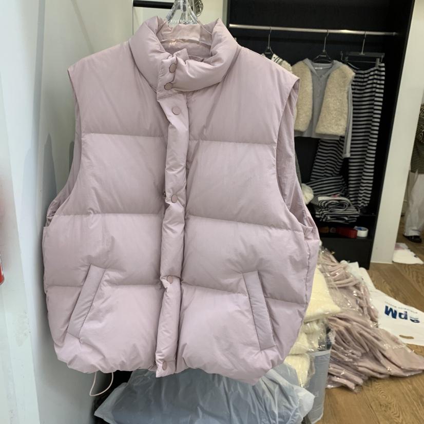 RIVEROOM東大門代購女裝新品時尚熱賣人氣休閑推薦馬甲鵝絨RIVEROOM馬甲