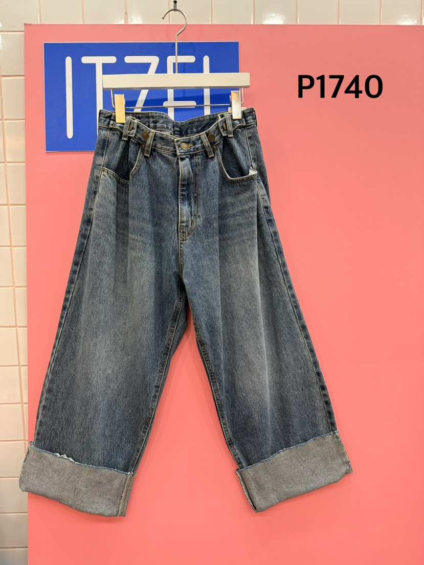 ITZEL東大門代購女士新品人氣熱賣休閑真品時尚推薦牛仔褲ITZEL牛仔褲