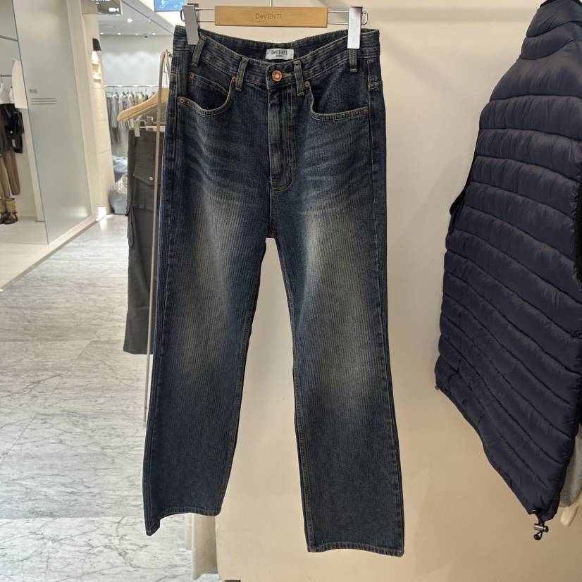 DE VENTI韓國直郵女裝新品時尚真品人氣熱賣推薦休閑牛仔褲De VENTI牛仔褲