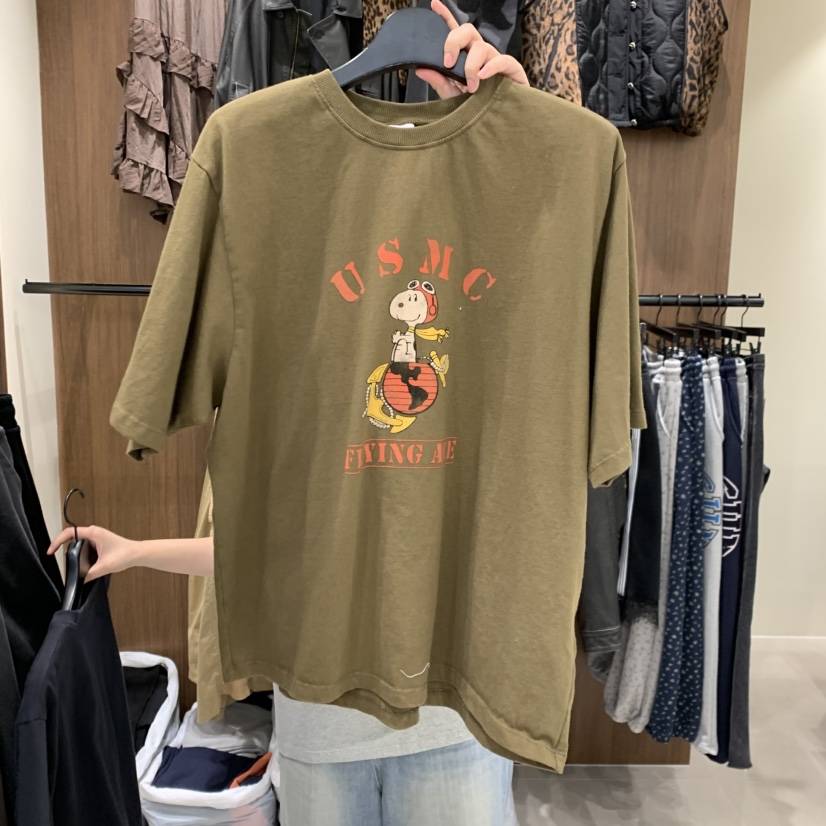 VANTA韓國直郵女裝新品休閑人氣時尚真品熱賣推薦T恤史努比VANTAT恤