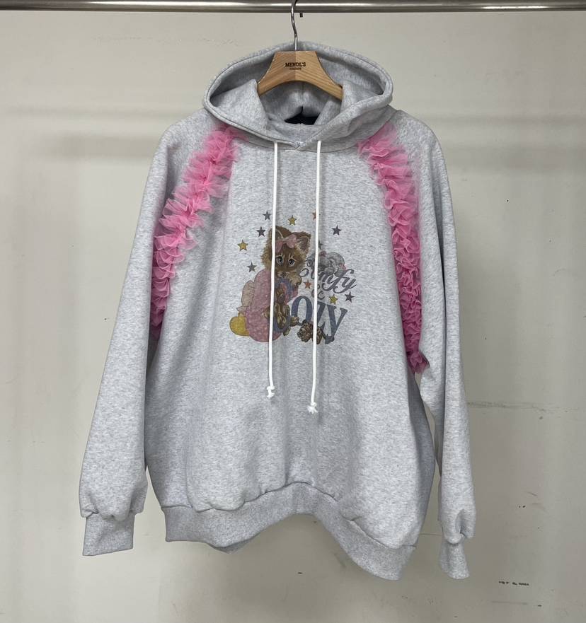 MENDL S東大門直郵女裝新款熱賣推薦人氣真品衛衣荷葉邊MENDL S衛衣