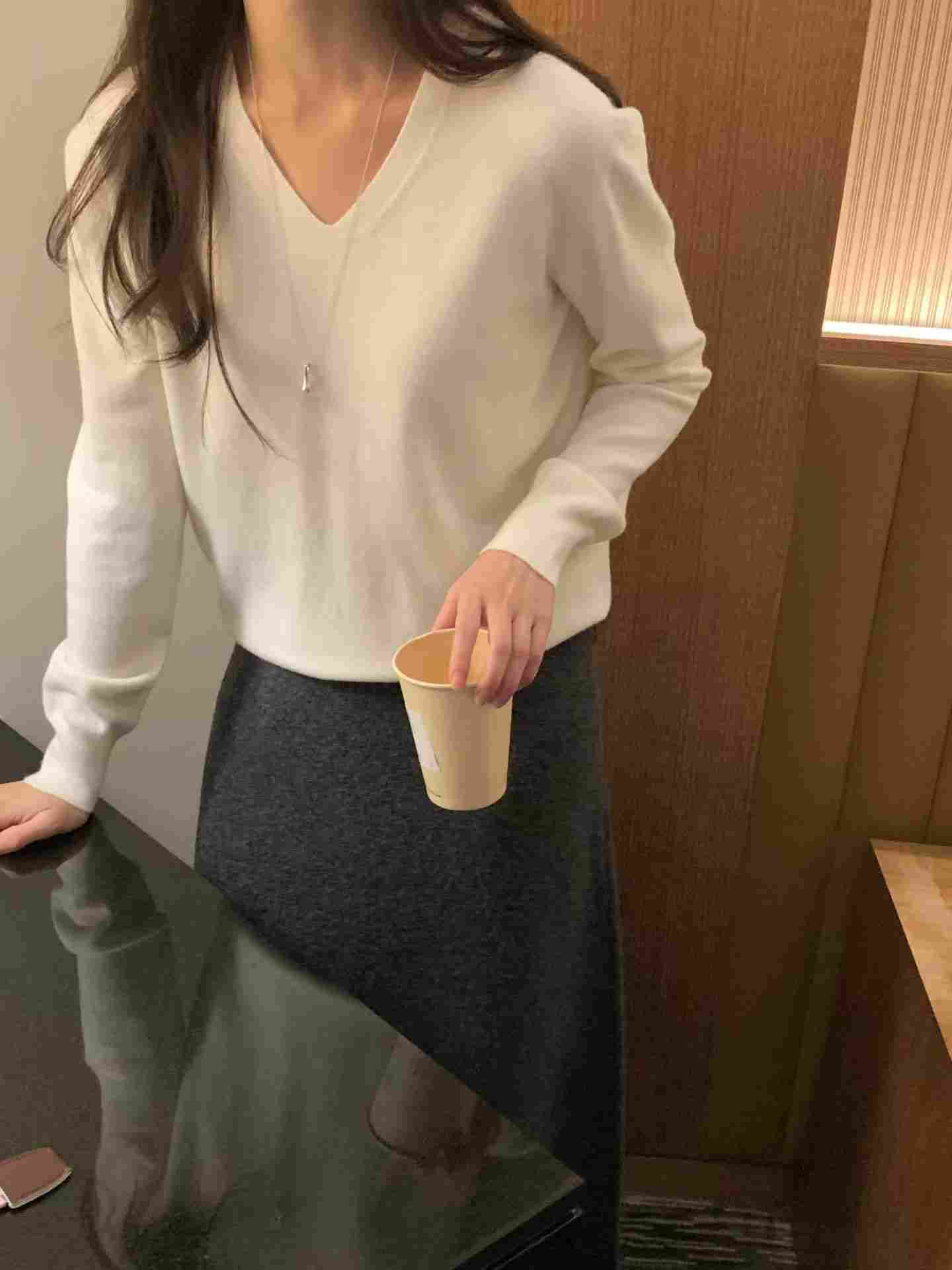 HACKER東大門代購女裝新款休閑推薦熱賣人氣真品針織衫V領HACKER-2件起針織衫