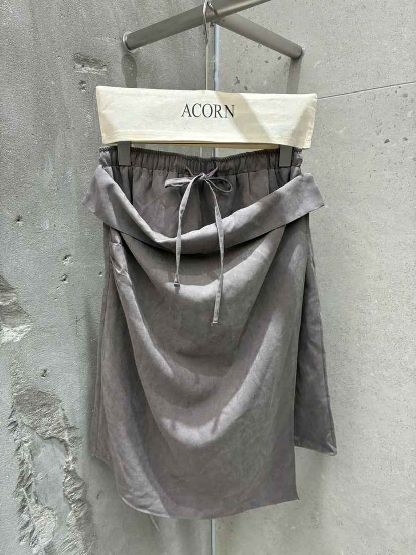 ACORN東大門代購女裝新款推薦人氣時尚休閑半身裙中短裙折疊ACORN半身裙/中短裙
