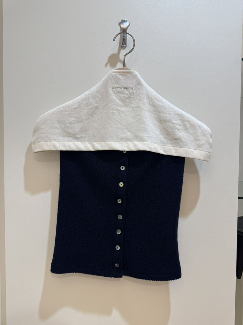 PERMISSION韓國代購女士新品真品推薦熱賣人氣時尚吊帶背心PERMISSION吊帶/背心