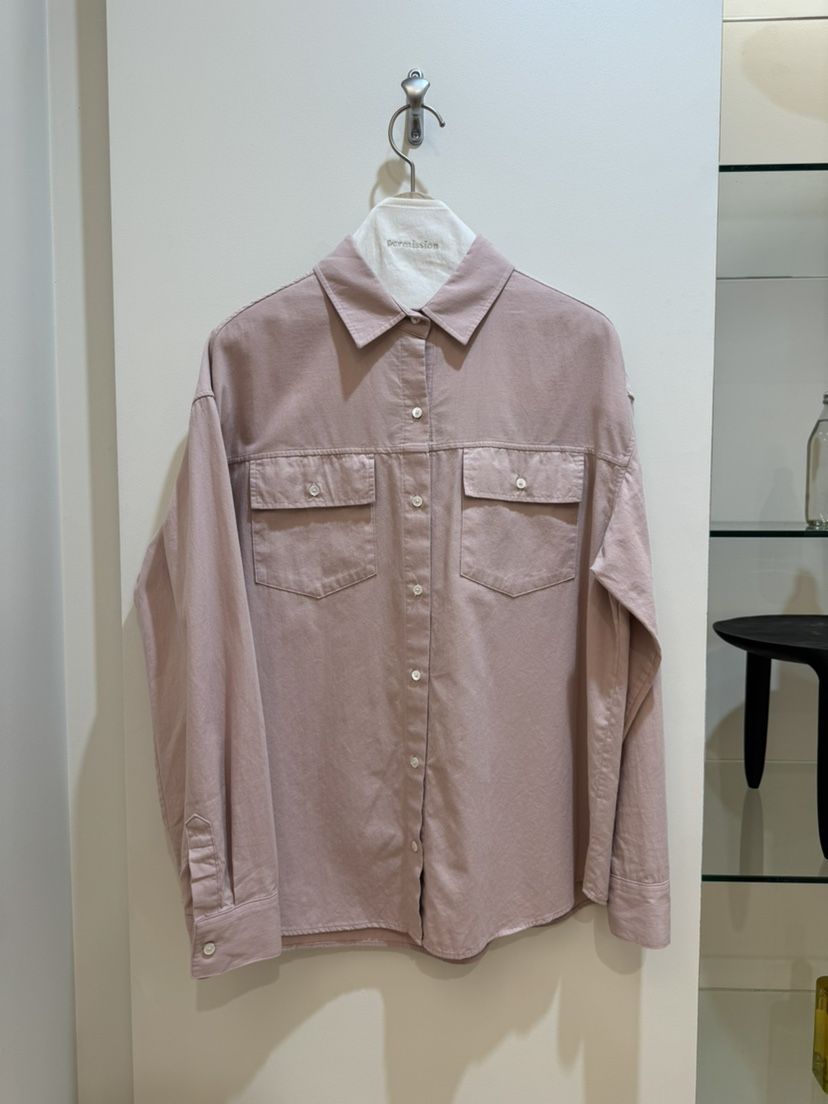 PERMISSION東大門代購女士新品人氣熱賣真品襯衫蕾絲衫口袋PERMISSION襯衫/蕾絲衫