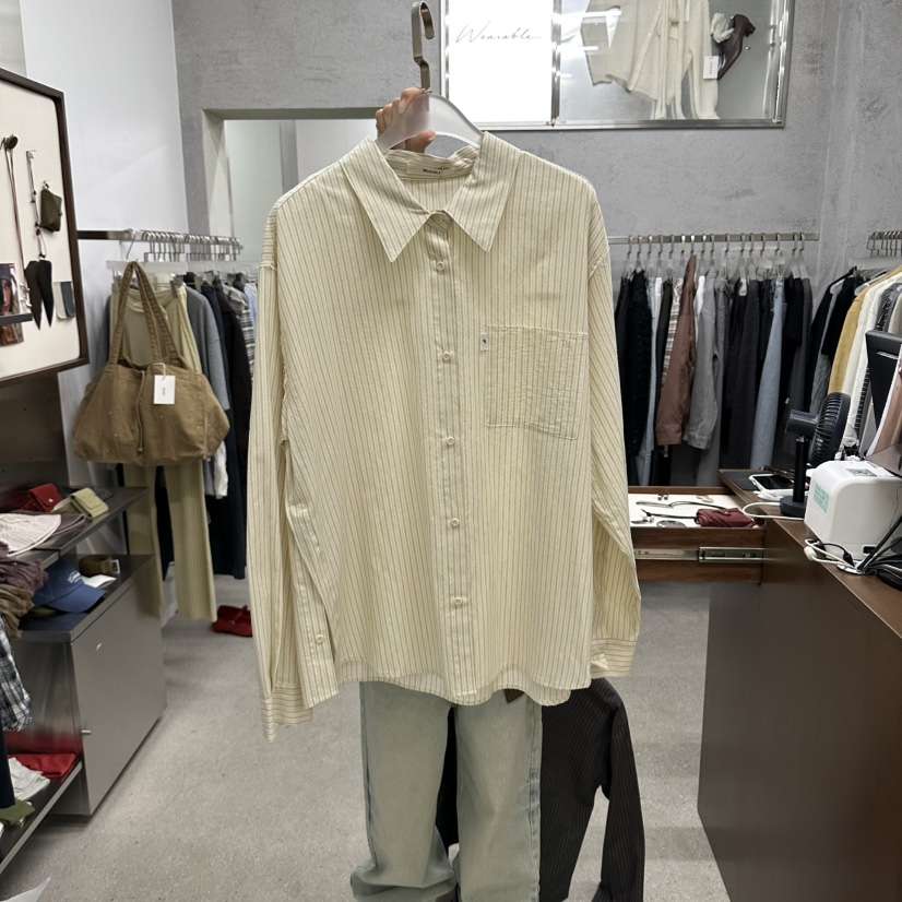 WEARABLE-L東大門直郵女裝新款時尚真品推薦熱賣襯衫蕾絲衫WEARABLE襯衫/蕾絲衫
