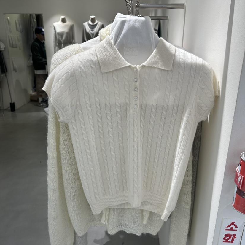 WIDA-P/RENEJ韓國代購女裝新品時尚熱賣真品針織衫粗花呢WIDA-P/RENEJ針織衫