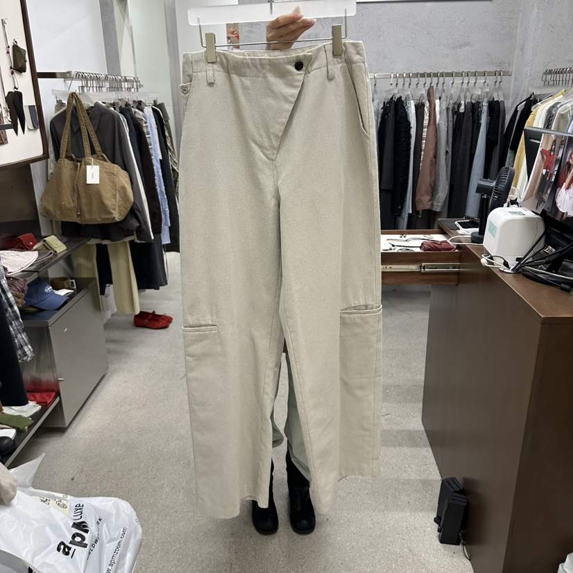 WEARABLE-L東大門代購女裝新品推薦人氣休閑休閑褲不含腰帶WEARABLE休閑褲
