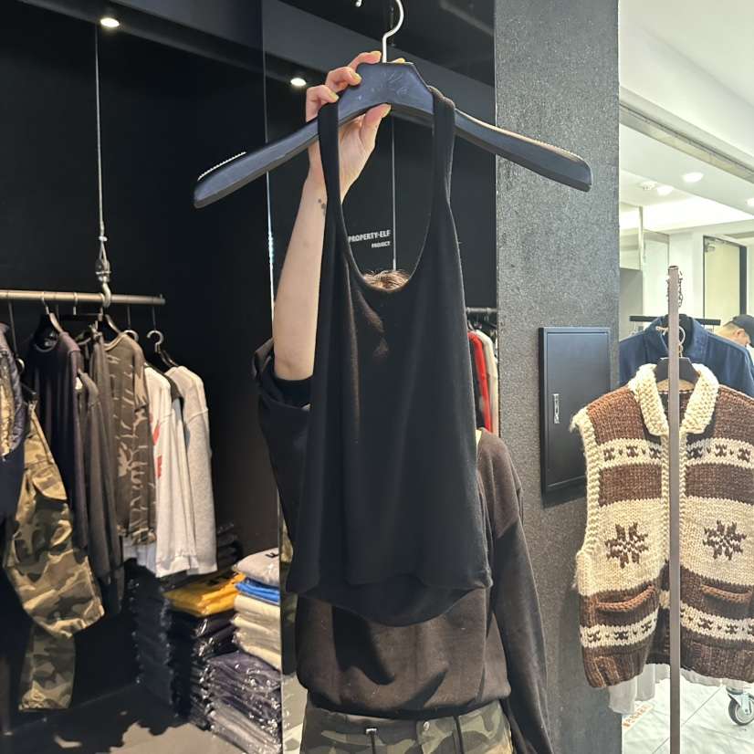 ELF-L東大門代購女士新品休閑推薦時尚真品吊帶背心安哥拉PROJECT ELF吊帶/背心