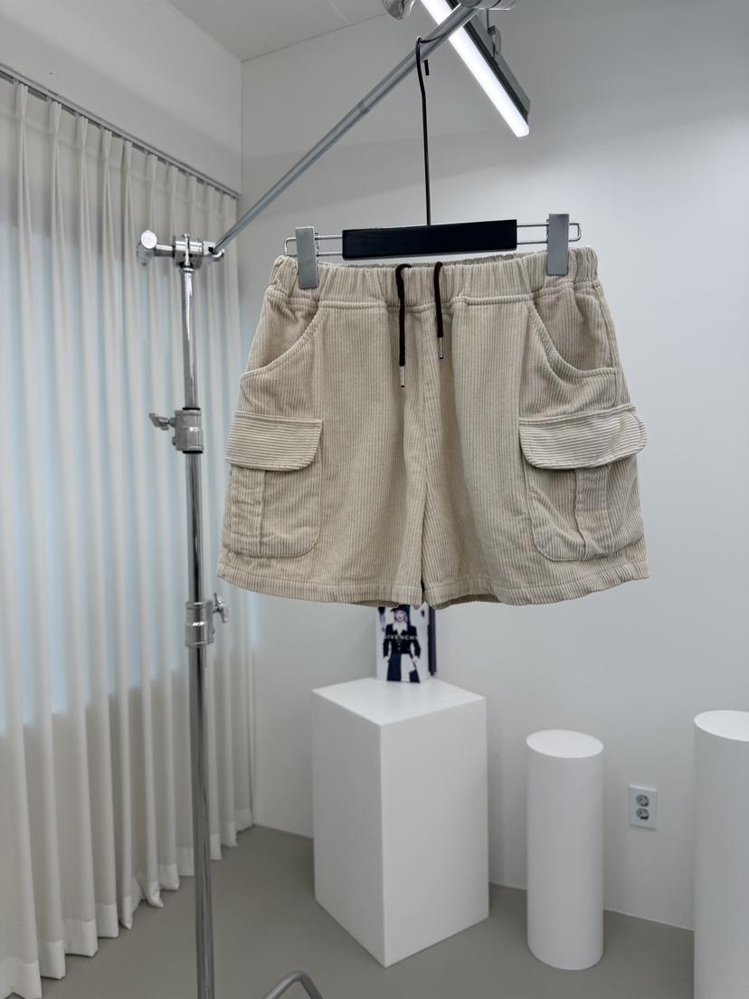 RED-A韓國直郵女士新款推薦真品休閑人氣短褲燈芯絨工裝RED-A短褲