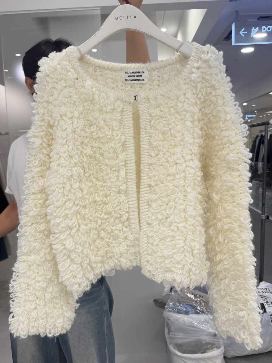 BELITA-L東大門代購女裝新品推薦時尚人氣休閑真品毛衣開衫BELITA毛衣