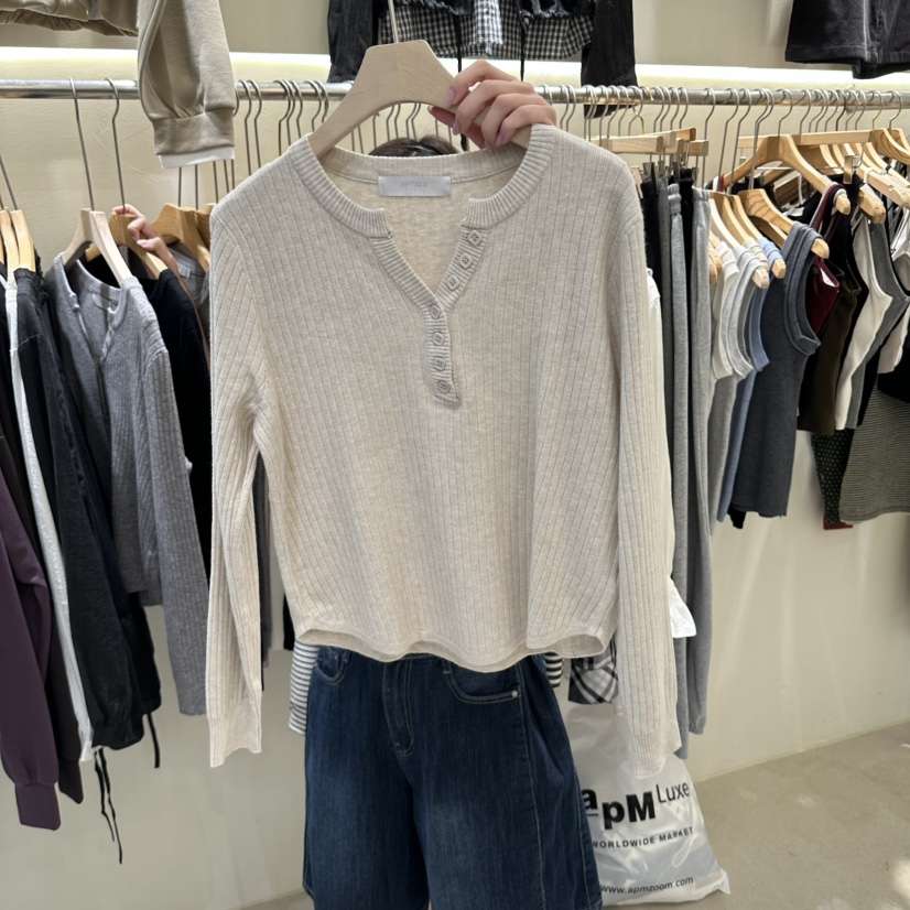 HIP.TIQUE韓國代購女裝新品休閑熱賣真品推薦人氣長袖T恤HIP.TIQUE長袖T恤