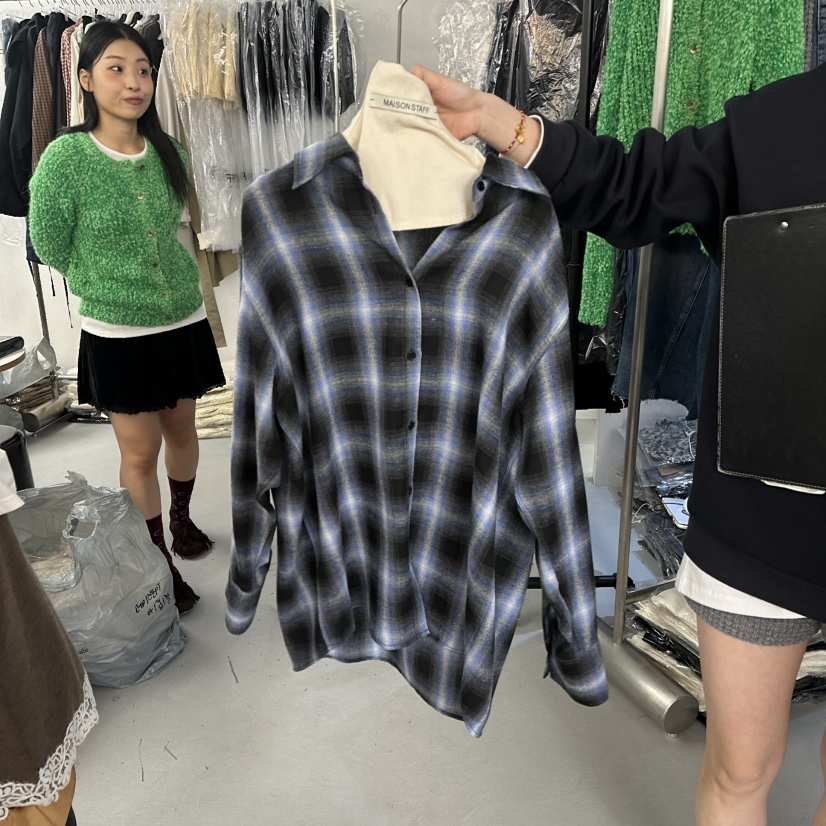 DOUBLE STANDARD/LE SMOKING/MAISONSTAFF東大門直郵女裝新款人氣襯衫蕾絲衫MAISONSTAFF襯衫/蕾絲衫
