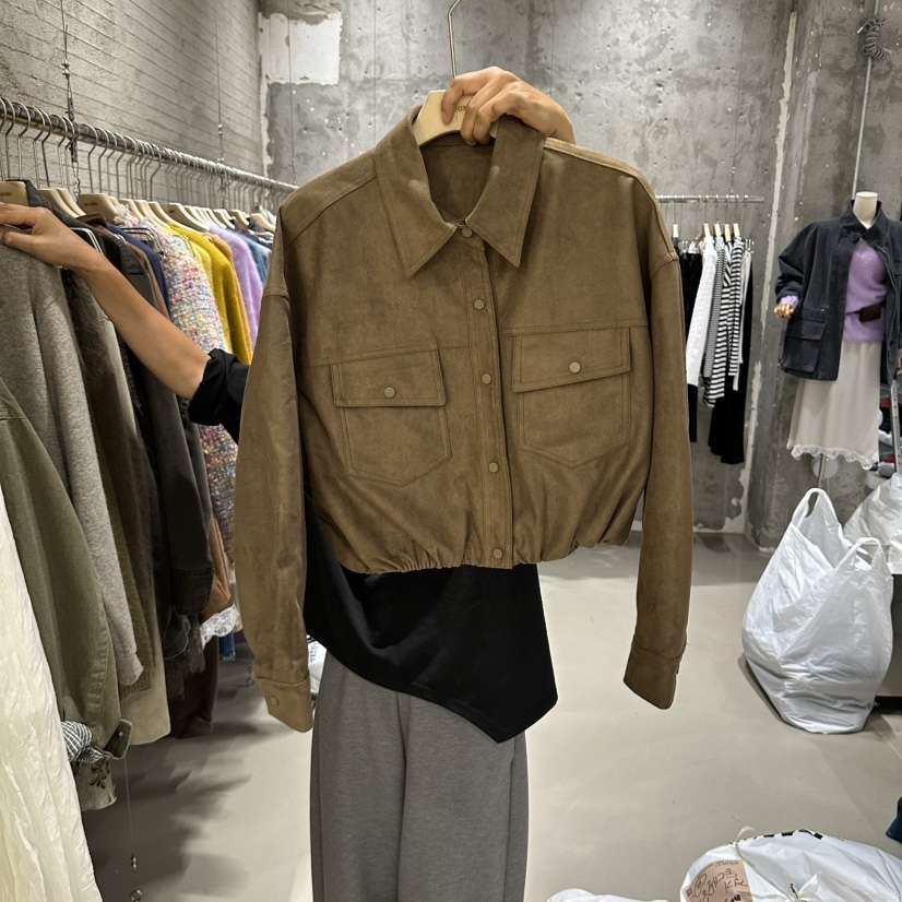 JUNI東大門實拍女裝新品推薦熱賣休閑時尚真品人氣夾克my juni夾克