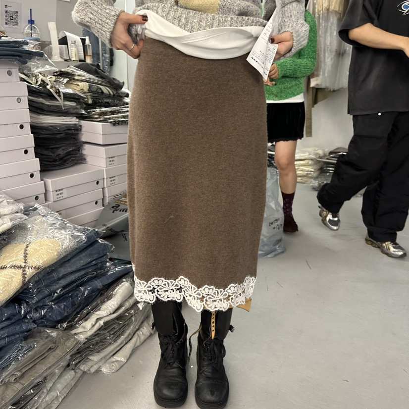 DOUBLE STANDARD/LE SMOKING/MAISONSTAFF東大門直郵女裝新品人氣半身裙中短裙MAISONSTAFF半身裙/中短裙