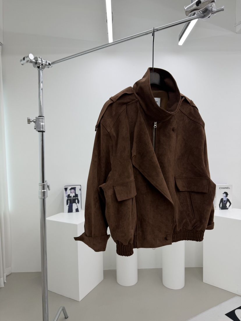 RED-A韓國直郵女士新品時尚熱賣人氣推薦休閑真品夾克麂皮RED-A夾克