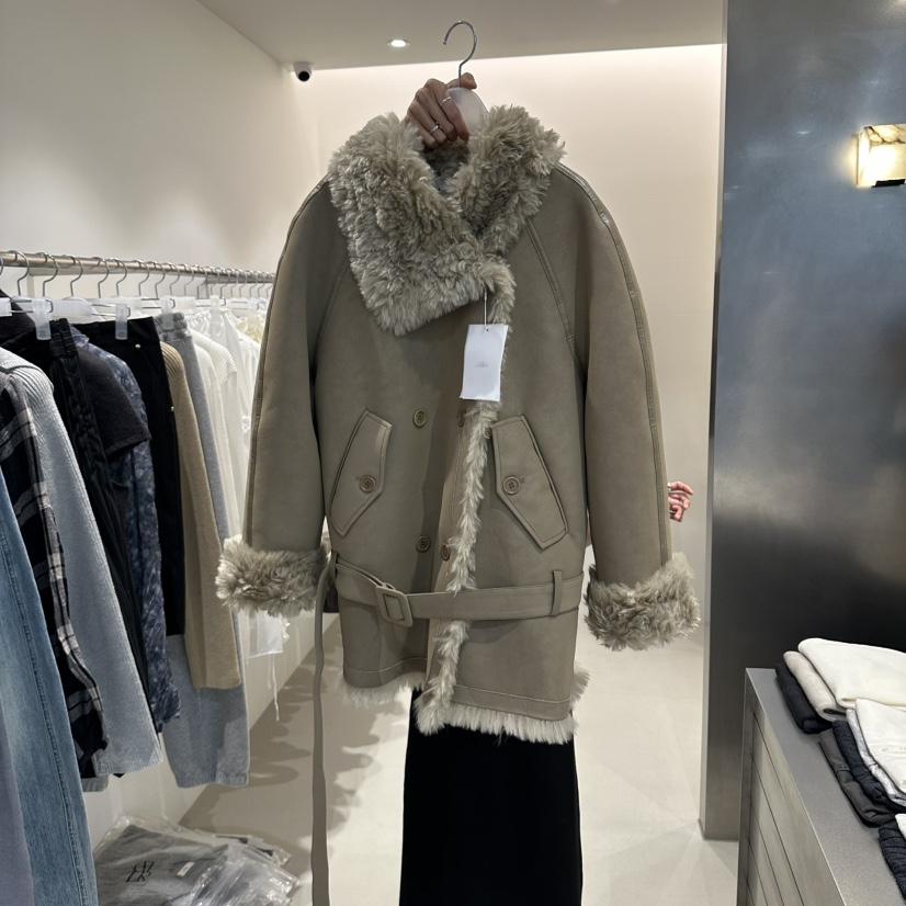 ALTER韓國代購女裝新品休閑真品推薦熱賣人氣短款大衣含腰帶Alter短款大衣