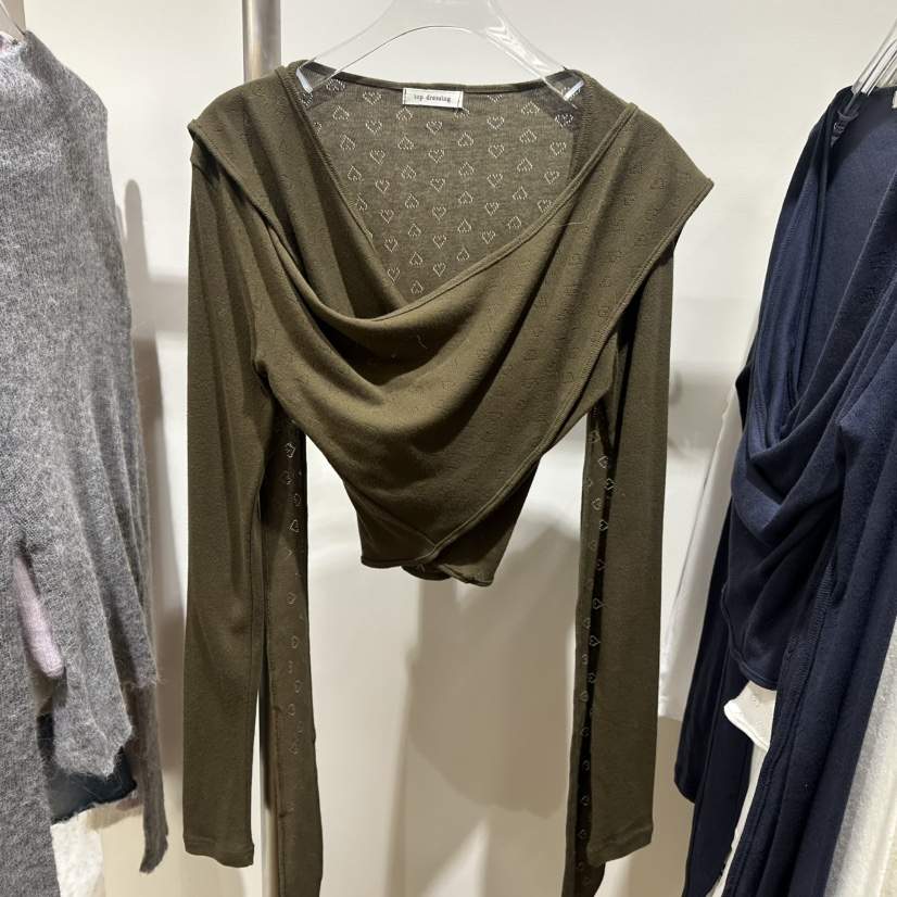 TOPDRESSING韓國代購女士新品人氣真品熱賣長袖T恤可愛的TOPDRESSING長袖T恤