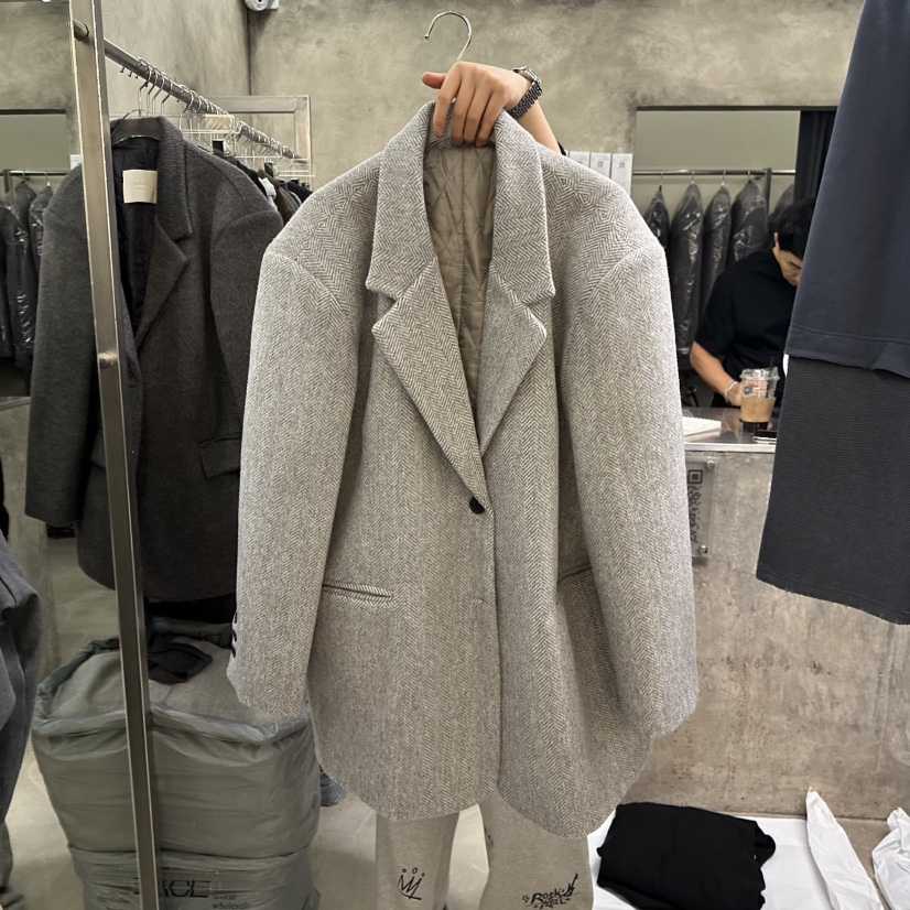 MAGOT東大門代購女裝新品人氣推薦真品熱賣時尚西裝西服夾棉MAGOT西裝/西服