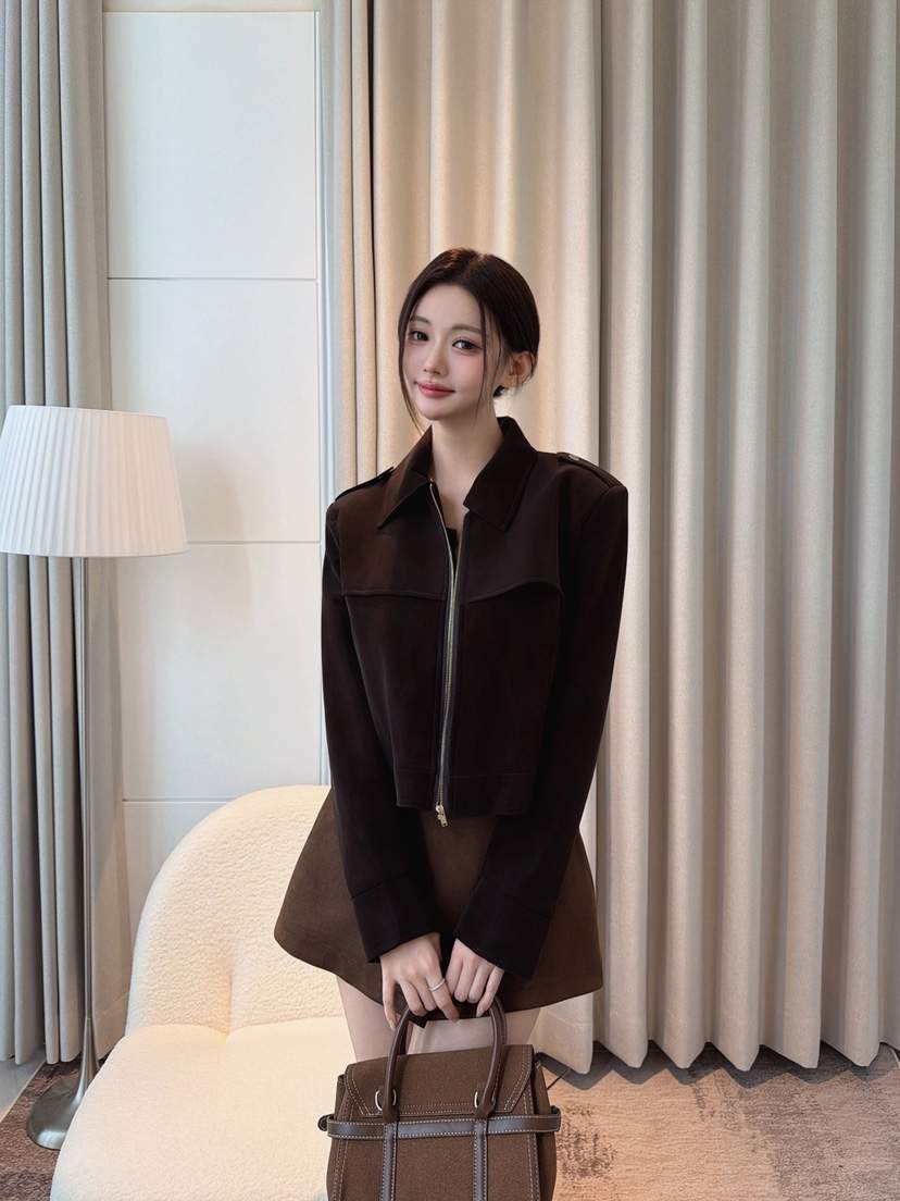 CLOTH東大門代購女裝新款人氣時尚休閑推薦熱賣真品夾克皮革CLOTH夾克