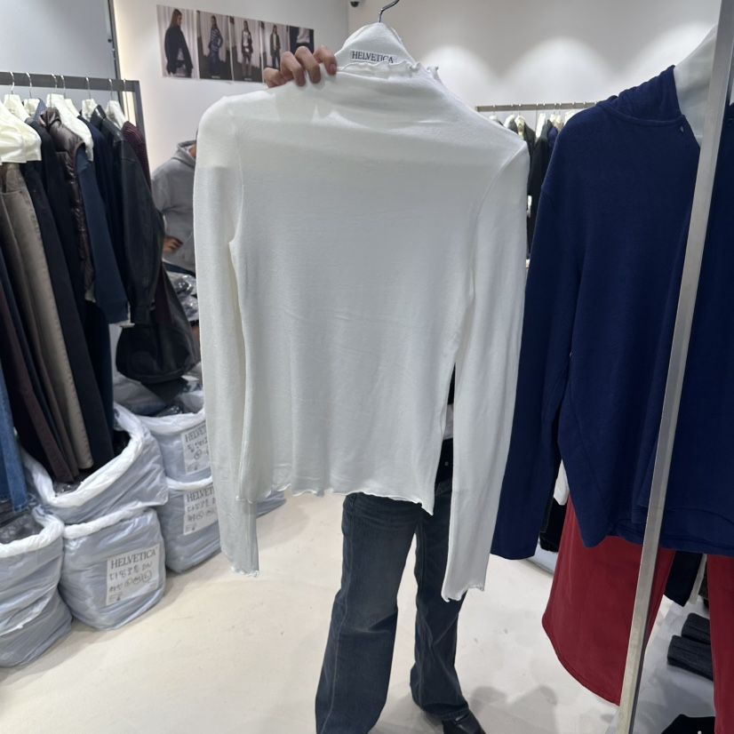 HELVETICA PLUS東大門代購女士新品休閑時尚人氣長袖T恤HELVETICA長袖T恤