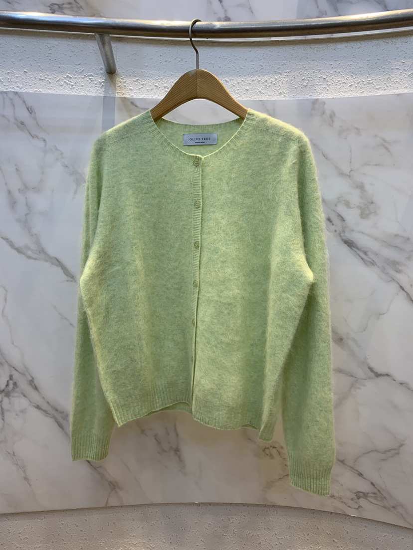 OLIVE TrEE韓國直郵女士新品真品時尚推薦休閑人氣開衫羊絨OLIVE TrEE開衫