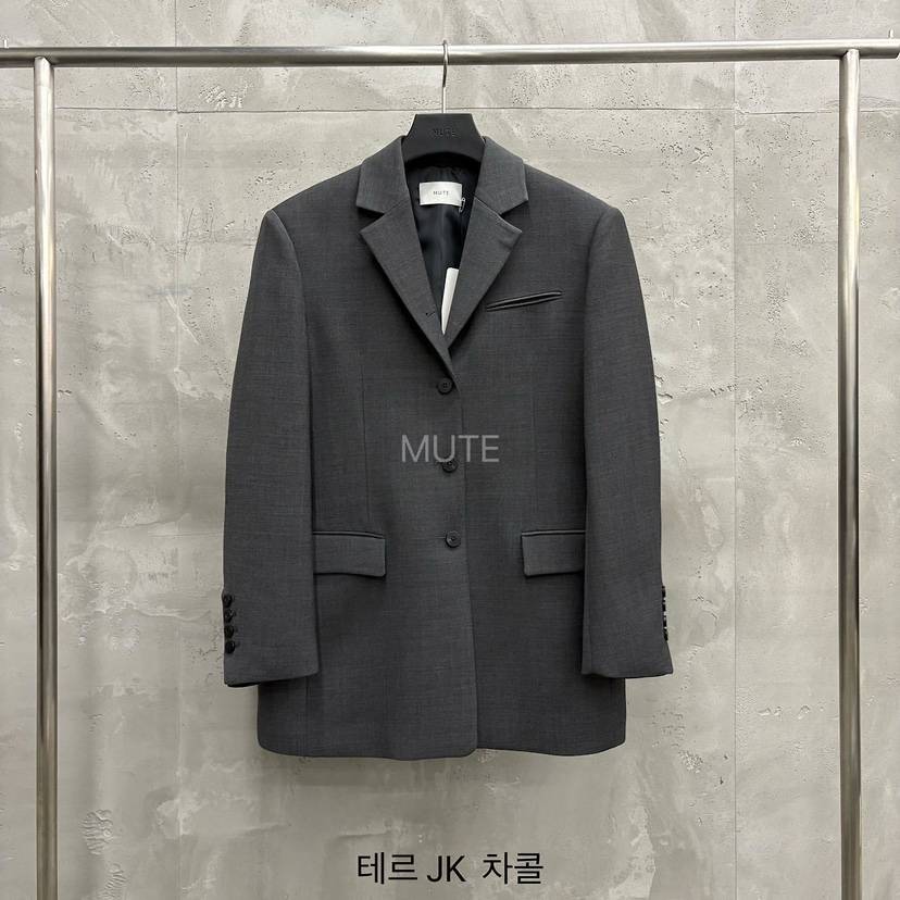 MUTE-P韓國直郵女士新品休閑推薦時尚真品熱賣人氣西裝西服MUTE西裝/西服