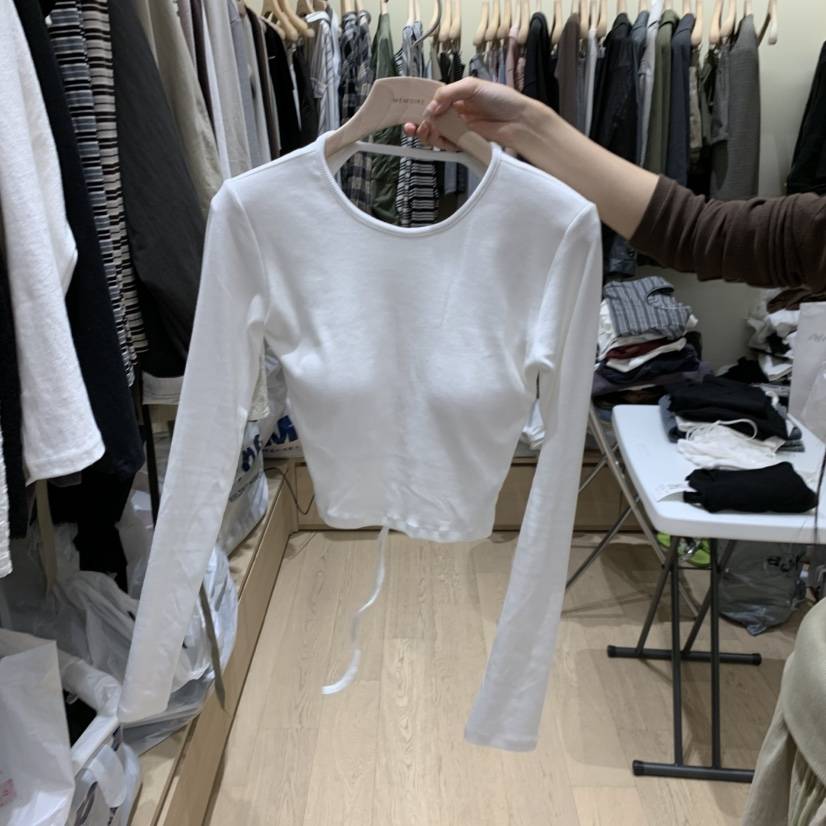 MONROE韓國代購女裝新品休閑推薦人氣熱賣時尚真品長袖T恤MONROE長袖T恤