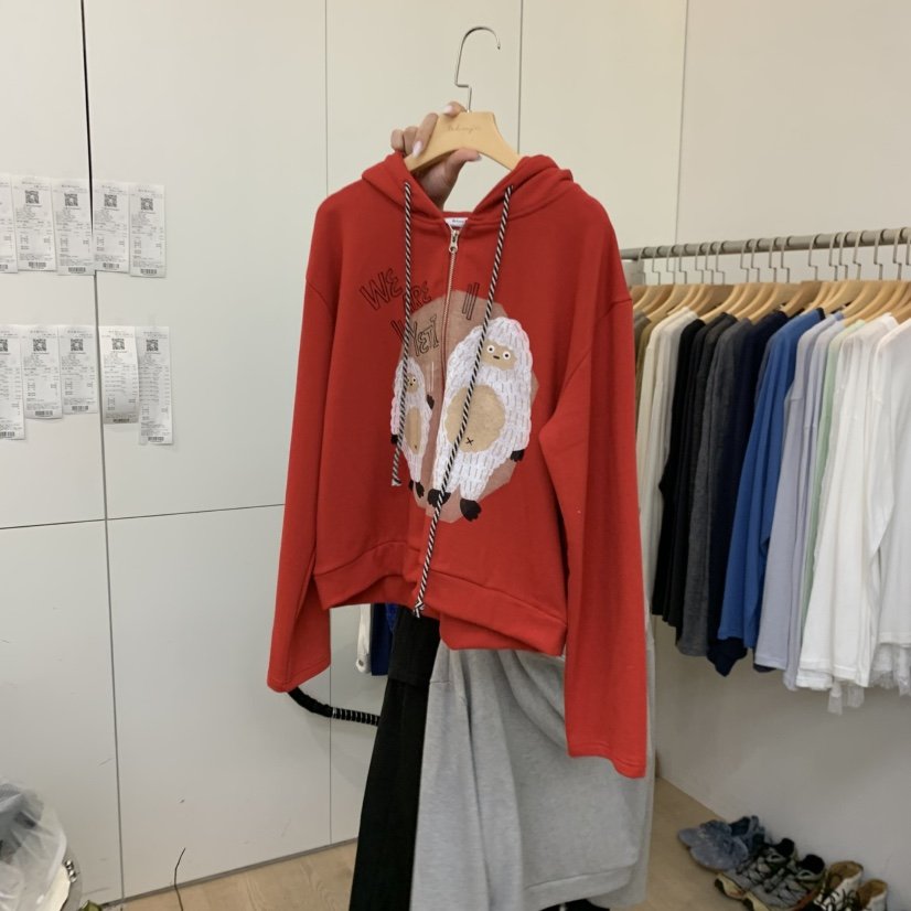 DOHWAJI韓國直郵女士新品熱賣人氣休閑時尚推薦衛衣連帽衫DOHWAJI衛衣