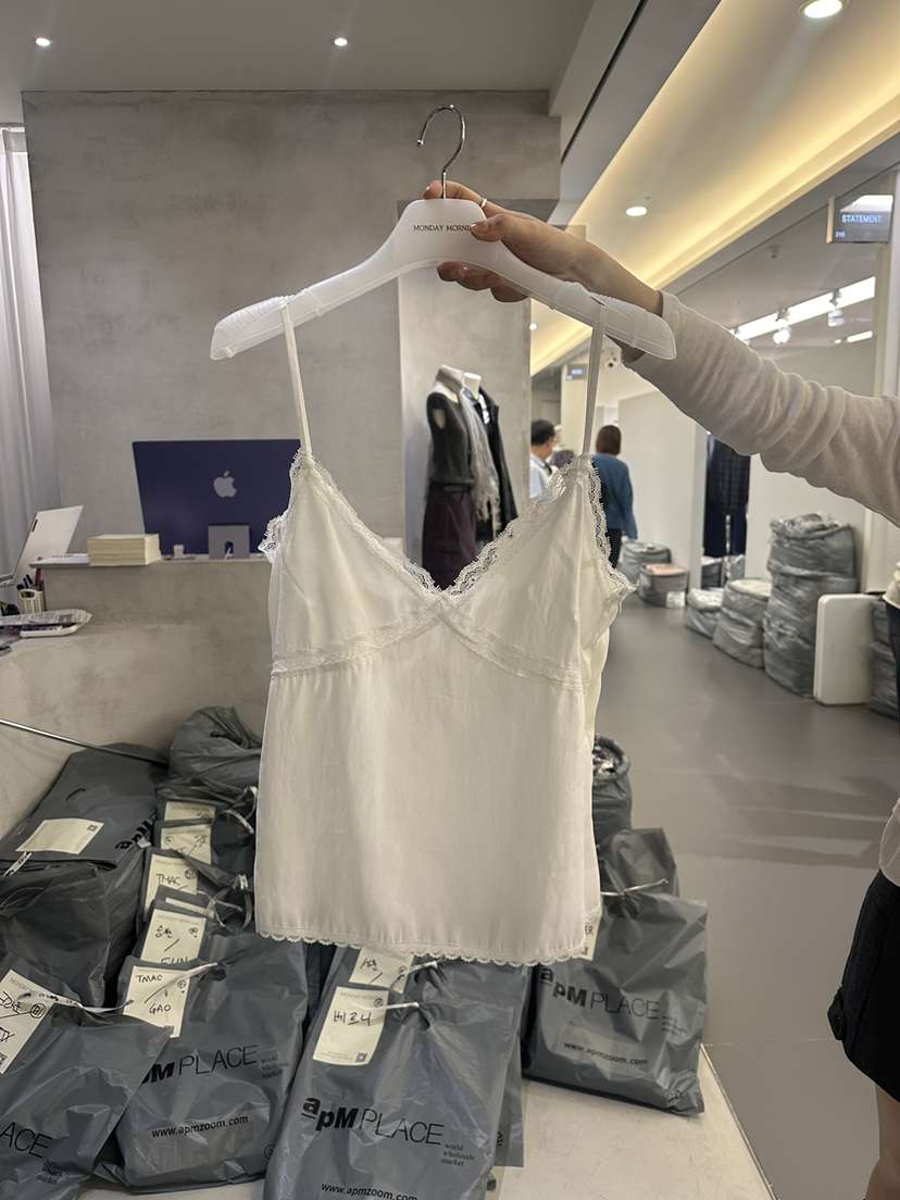 MONDAYMORING東大門實拍女裝新品休閑人氣時尚吊帶背心無袖Monday Morning吊帶/背心